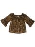 Milly Floral Multi Color Short Sleeve Blouse Size 6 - photo 2