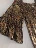 Milly Floral Multi Color Short Sleeve Blouse Size 6 - photo 6