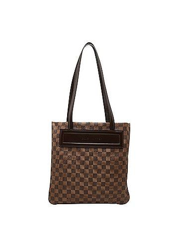 Louis Vuitton Louis Vuitton Damier Clifton Tote Bag N51149 Brown Leather Women's LOUIS VUITTON (view 1)