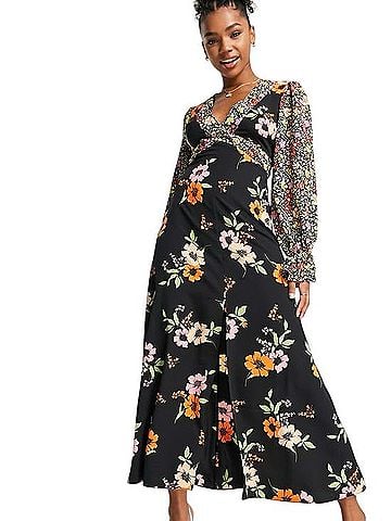 ASOS Design Midi Tea Dress Casual Dress (view 1)