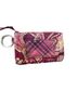 Vera Bradley Floral Paisley Multi Color Burgundy Red Card Holder  One size - photo 2