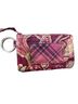 Vera Bradley Floral Paisley Multi Color Burgundy Red Card Holder  One size - photo 3