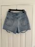 Topshop Blue Denim Shorts Size 6 - photo 4
