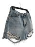 Topshop Blue Denim Shorts Size 6 - photo 2