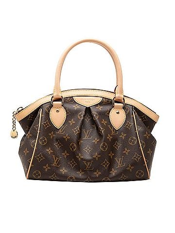 Louis Vuitton Louis Vuitton Monogram Tivoli PM Handbag M40143 Brown Leather Women's LOUIS VUITTON (view 1)