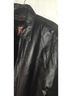 Fionte 50% Gauze 50% Nylon 100% Polyester Black Leather Jacket Size M - photo 4