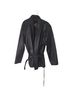 Fionte 50% Gauze 50% Nylon 100% Polyester Black Leather Jacket Size M - photo 1