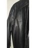 Fionte 50% Gauze 50% Nylon 100% Polyester Black Leather Jacket Size M - photo 5