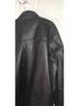 Fionte 50% Gauze 50% Nylon 100% Polyester Black Leather Jacket Size M - photo 12