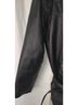 Fionte 50% Gauze 50% Nylon 100% Polyester Black Leather Jacket Size M - photo 16