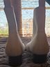 Target White Ankle Boots Size 8 1/2 - photo 4