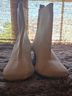 Target White Ankle Boots Size 8 1/2 - photo 3