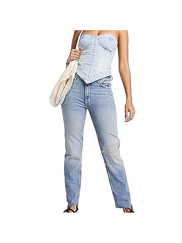 Free People Vixen Straight Cigarette Jeans (view 1)