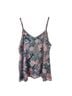 Torrid 99% Polyester 1% Other 100% Polyester Floral Gray Pink Tank Top Size 1X - photo 2