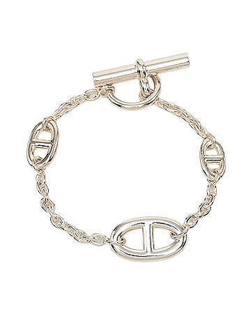 Hermès Hermes Chaine d'Ancre Farandole ST Bracelet SV925 Silver Women's HERMES (view 1)