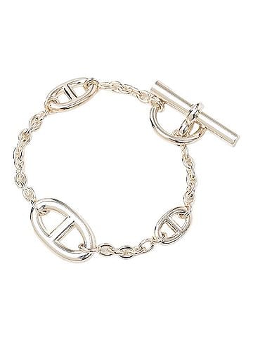 Hermès Hermes Chaine d'Ancre Farandole ST Bracelet SV925 Silver Women's HERMES (view 2)