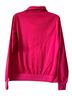 Nike 100% Polyester Color Block Pink Yellow White Jacket Size M - photo 2