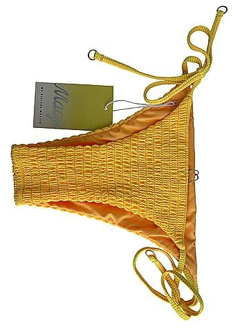 Maaji Sunburst Sunflash Low Rise Tie Side Bikini Bottom Swimsuit Bottoms (view 1)