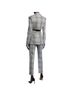 Hellessy 100% Cotton Plaid Gray Blazer Size 6 - photo 8