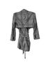 Hellessy 100% Cotton Plaid Gray Blazer Size 6 - photo 2