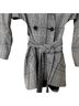 Hellessy 100% Cotton Plaid Gray Blazer Size 6 - photo 6