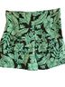 Zara Tropical Green Brown Shorts Size M - photo 2