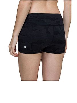 Lululemon Athletica Boogie Short Black Camo Shorts (view 1)