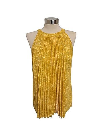 Alfani Semi Pleated Tank Top Sleeveless Top (view 1)