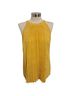 Alfani 100% Polyester Print White Yellow Sleeveless Top Size 10 - photo 1