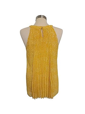 Alfani Semi Pleated Tank Top Sleeveless Top (view 2)