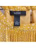Alfani 100% Polyester Print White Yellow Sleeveless Top Size 10 - photo 3