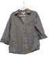Foxcroft Print White Black Button-Down Shirt Size L - photo 1
