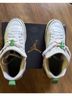 Jordan White Red Green Black Sneakers Size 6 - photo 3