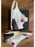 Jordan White Red Green Black Sneakers Size 6 - photo 4