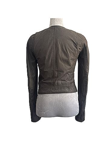 Theory FIDA Leather Jacket (view 2)
