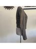Theory 100% Lambskin Gray Leather Jacket Size XS (petite) - photo 3