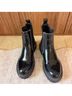 Madden Girl Black Ankle Boots Size 8 1/2 - photo 3