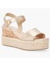 Luxe by Justfab Gold Tan Wedges Size 8 1/2 - photo 15