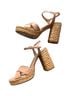 Stuart Weitzman Tan Sandals Size 6 - photo 2