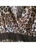 MICHAEL Michael Kors 100% Polyester Leopard Print Brown T-Shirt Size M - photo 4