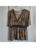 MICHAEL Michael Kors 100% Polyester Leopard Print Brown T-Shirt Size M - photo 7