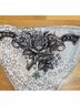Affliction Animal Print Black White Swimsuit Bottoms Size M - photo 3