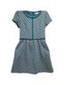 Boden Teal Ivory Casual Dress Size 8 - photo 1