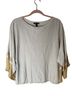 Eileen Fisher Yellow White Silk Pullover Sweater Size XS - photo 1