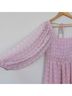 Listicle 100% Polyester Polka Dots Pink Casual Dress Size M - photo 5