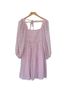 Listicle 100% Polyester Polka Dots Pink Casual Dress Size M - photo 2