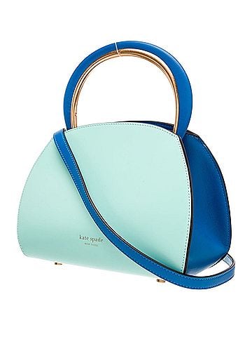 Kate Spade New York expo colorblocked top handle satchel Leather Crossbody Bag (view 2)