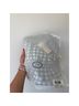 DÔEN Marled Checkered-gingham White Casual Dress Size L - photo 6