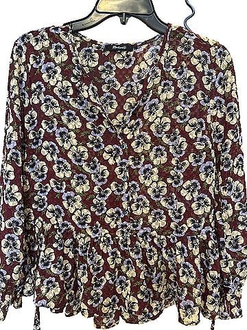 Madewell Long Sleeve Blouse (view 1)