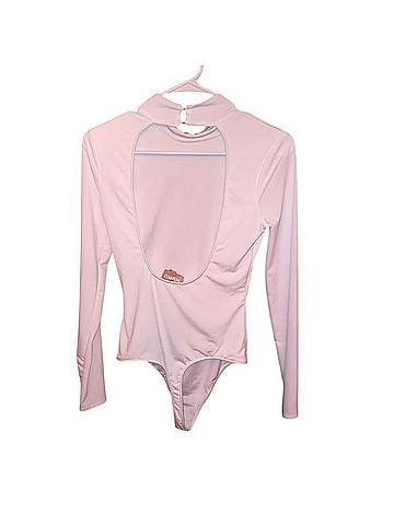 Show Me Your Mumu look back bodysuit Long Sleeve T-Shirt (view 2)
